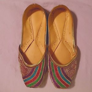 Handcrafted Ethnic Leather Indian Shoes